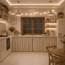 Cortina Pia Cozinha Balcão Oxford 2,80x0,80m Normal Ou Bipartida Tecido Grosso Várias Cores