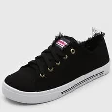 Tenis Mlc Lona Sider Feminino Confortável Casual Delicado