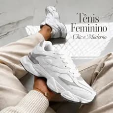 Tênis Feminino Moderno Chic | Conforto e Resistencia, Visual Moderno e Na Moda | PRONTA ENTREGA!