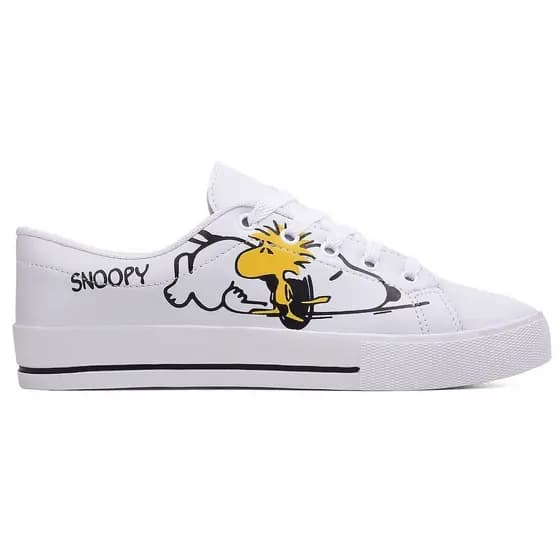 Tênis Feminino All Retro Classico New Star Branco Snoopy LOJA florenzastore##