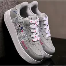 Tênis infantil Stitch Feminino Rosa/ Azul LANÇAMENTO Tênis que não machuca o pé