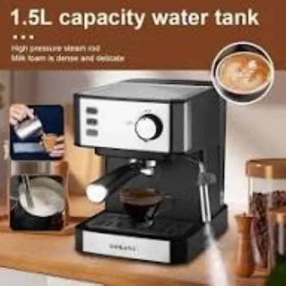 Sokany Coffee Maker 1.5l 850w Acero Inoxidable