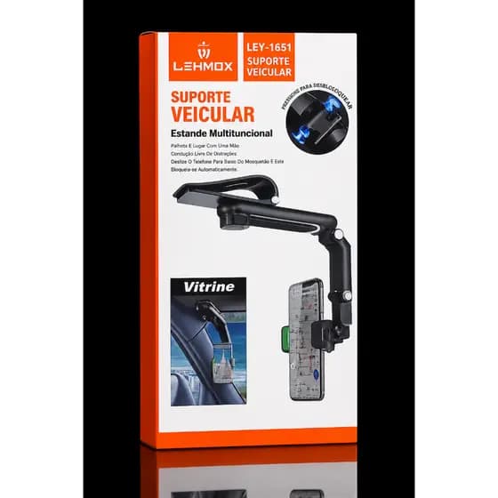 Suporte Celular Carro Universal Suporte Veicular 1080o Self