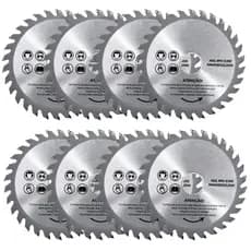 Kit 15 Discos para Corte de Madeira 110mm 30 Dentes Serra Circular Compatível Makita Atacado