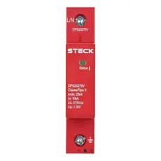 Dispositivo Proteção Contra Surto DPS 1P 275V 20KA DPS20275V Steck Classe II