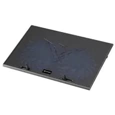 Base Refrigeradora Notebook C3Tech NBC-80BK 17.3'' LED Azul 2 Ventoinhas USB