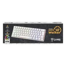 TECLADO GAMER 60% SNOW WALKER v2 - MECANICO - CLANM