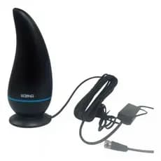 Antena TV Digital Interna Amplificada 1080p HDTV, Magnética e USB