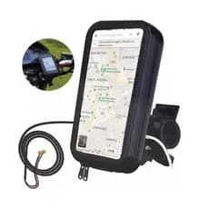 Suporte de Celular para Guidão de Moto, Impermeável com Carregador USB Integrado
