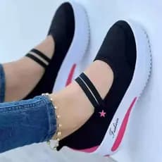 2026 Sapatos Femininos Malha Respirável Mulher Tênis De Lona Sapato Feminino Casuais Senhoras Esportivos Plataforma Oco