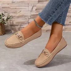 2026 Novas Mulheres Apartamentos Primavera Outono Casual Deslizamento Em Mary Jane Sapatos Moda Tênis Feminino Dedo Do P