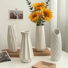 Vaso de cerâmica hidropônico branco nórdico, aquicultura, estilo ins, vaso seco de alta qualidade, decoração de sala de