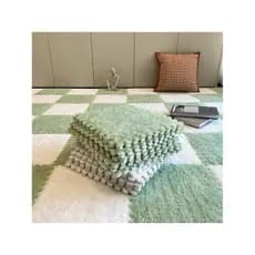 Quarto de pelúcia tapete cobertor almofada tapete quarto menina sala estar cobertor cabeceira Premium luz luxo isolament