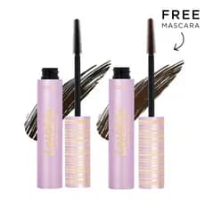 Máscara para cílios Tarte Tubing Duo preta e marrom para maquiagem dos cílios