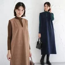 Outono inverno novo estilo elegante vestido com decote em V divisão colete de lã saia feminina verificado exterior gross