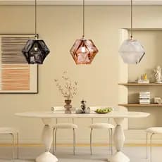lustre pendente luminaria teto para sala sala jantar teto quarto moderno LED luxo
