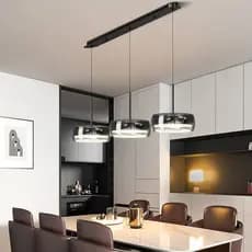 lustre pendente luminaria teto para sala sala jantar teto quarto moderno LED luxo