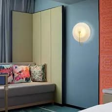 Candeeiro de parede nórdico moderno, quarto, sala de estar, cabeceira, corredor, lâmpada de parede LED