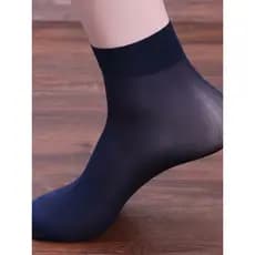Meias brancas meias masculinas verão fino meados de tubo meias Ultra-fino gelo seda par meias verão meias masculinas mod