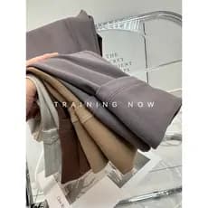 LULU Mesmo Estilo Calças de Yoga Escovadas Mulheres Outono Inverno Novo Estilo Cintura Alta Hip-Lifting Calças Esportiva