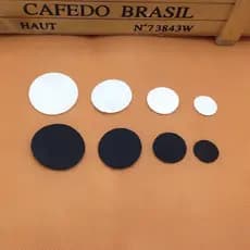 3m almofada anti-colisão pelota de Silicone Base redonda portátil anti-deslizamento esponja almofada silenciador almofad