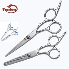 Corte de cabelo flor tesoura casa barbeiro corte flor tesoura desbaste corte desbaste bebê adulto terno