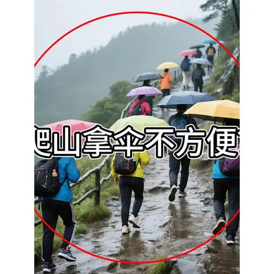 Crianças viagem montanhismo essencial ferramenta útil conjunto de oito peças viagem engrossado capa de chuva Outing pequ