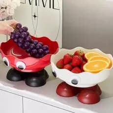 Novo estilo de alto valor requintado dopamina bandeja de frutas casa sala estar decoração chinês bonito frutas secas doc