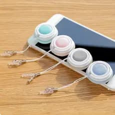 Limpador de tela do telefone móvel portátil óculos lente limpeza limpador de pele de veado pano ferramenta de limpeza pi