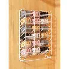 Meias caixa de armazenamento de roupa interior fixado na parede ferramenta útil de armazenamento de roupa interior sem p