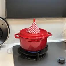 [My Kitchen] Tampa triangular Anti-escaldante para panela, alça para panela de cozinha, caçarola esmaltada, protetores d