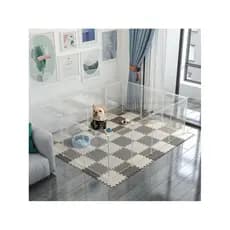 Cerca para cães, animais de estimação, interior com banheiro, gaiola para cães e gatos, porta de isolamento, combinação