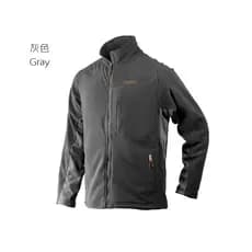 Caxa Jaqueta Outdoor Masculina Moletom de Lã de Inverno Engrossado Cardigan de Lã Quente