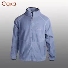 CAXA Inverno Ao Ar Livre Engrossado Esportes Jaqueta Térmica de Lã Masculina Jaqueta Cardigan Estilo Gola Alta Jaqueta P