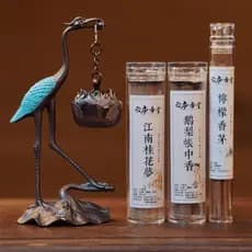 Douyin mesmo estilo Yimeng guindaste perfumado pendurado queimador + uso diário doméstico placa de pó antiaderente queim