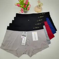 5 peças frete grátis ~ ZB cuecas boxer masculinas de Viscose sem marcação Modal boxer arquivo interno de grafeno 9216