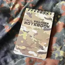 Tático Tom camuflagem à prova dwaterproof água esportes ao ar livre tático Recordbook memorando Notebook todos os climas