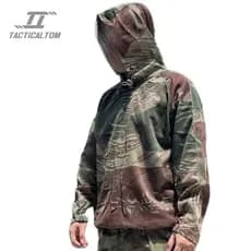 T tigre talismã camuflagem roupas Rhodesia camuflagem fãs militares Endgame jogo de guerra caminhadas ao ar livre jaquet