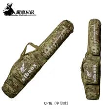 Isca de vara de pesca ao ar livre ferramenta de armazenamento saco de engrenagem de pesca 1.2m ventilador militar multif