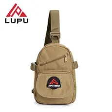 Saco do mensageiro tático saco de peito isca de pesca dos homens lona esportes bolsa de ombro multifuncional ao ar livre