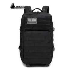 Mochila de grande capacidade ao ar livre masculina acampamento caminhadas saco multifuncional 3P saco de ataque Molle mo