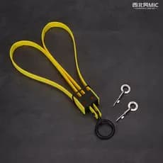 Abraçadeiras de plástico de retenção de Nylon reutilizáveis, estoque pronto, tipo anel de tração, chave de ouro rosa, de