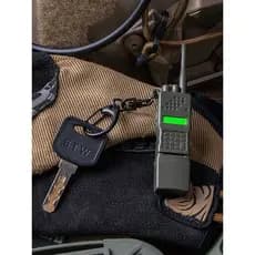 Tático Mini PRC152 Walkie-Talkie modelo de Motor pingente simulação carro chaveiro ventilador militar Anti-perdido jóias