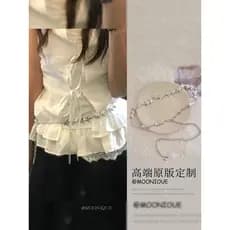 Metal estrela cintura corrente feminina versão coreana novo estilo vestido cintura estreita acessórios All-Match High-En