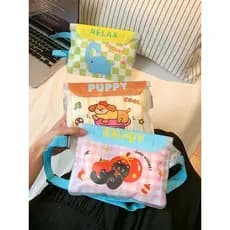 Bolsa de cintura transparente para celular de tamanho grande Bolsa de armazenamento com tela sensível ao toque Bolsa pro