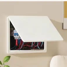 Caixa de medidor elétrico Pintura decorativa Caixa elétrica forte Tampa de bloqueio Placa Interruptor Caixa Pintura Caix