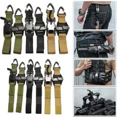 Ao ar livre tático Multi-Purpose triângulo fivela de liberação rápida tático funcional cinto fivela magnética mochila sa