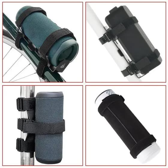 Adequado para suporte de alto-falante de bicicleta Mountain Bike motocicleta suporte de áudio ciclismo cinta fixação qua
