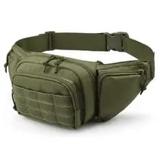 Bolsa de cintura de armazenamento multifuncional tática ao ar livre, campo esportivo masculino, ventilador militar, bols