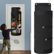 Pendurado basquete pendurado saco porta cesta de armazenamento de brinquedos das crianças porta pendurado equipamentos e